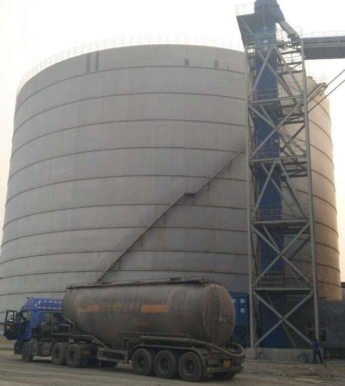 白碱滩5万吨钢板库