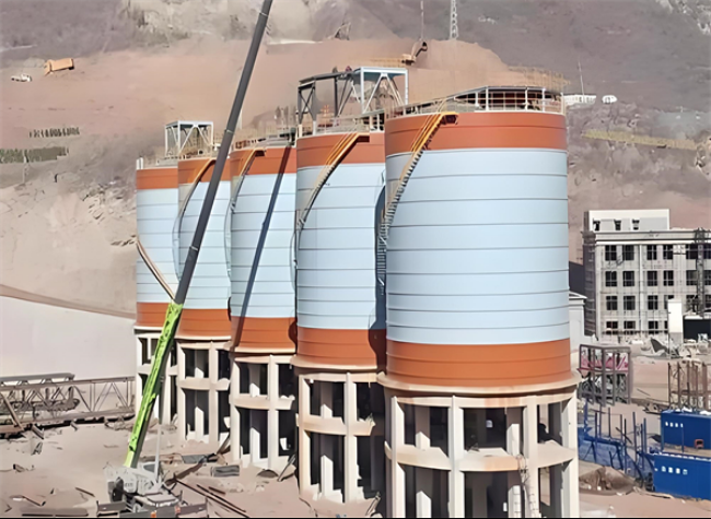 白碱滩高架钢板仓